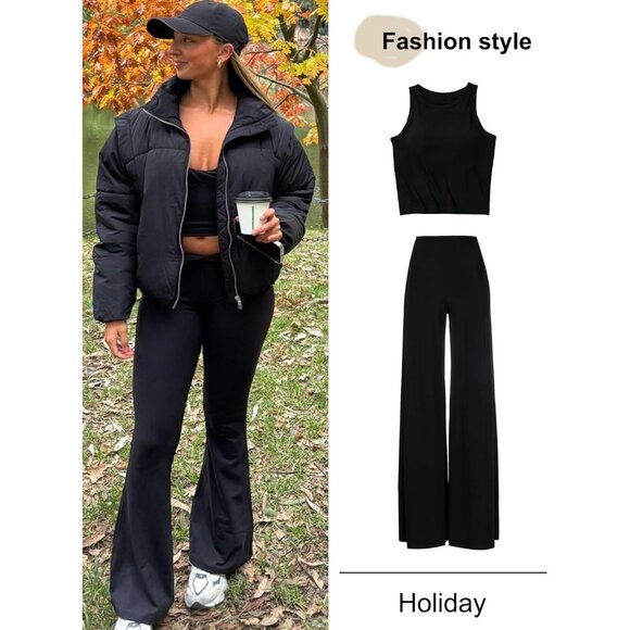 Women’s Winter Cropped Puffer Jacket Coat Short Warm Quilted Jacket 2025 - Picture 5 of 6